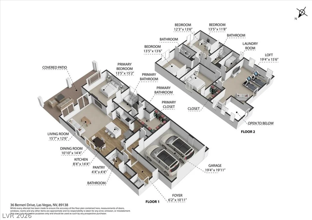 36 Berneri, Las Vegas, NV 89138