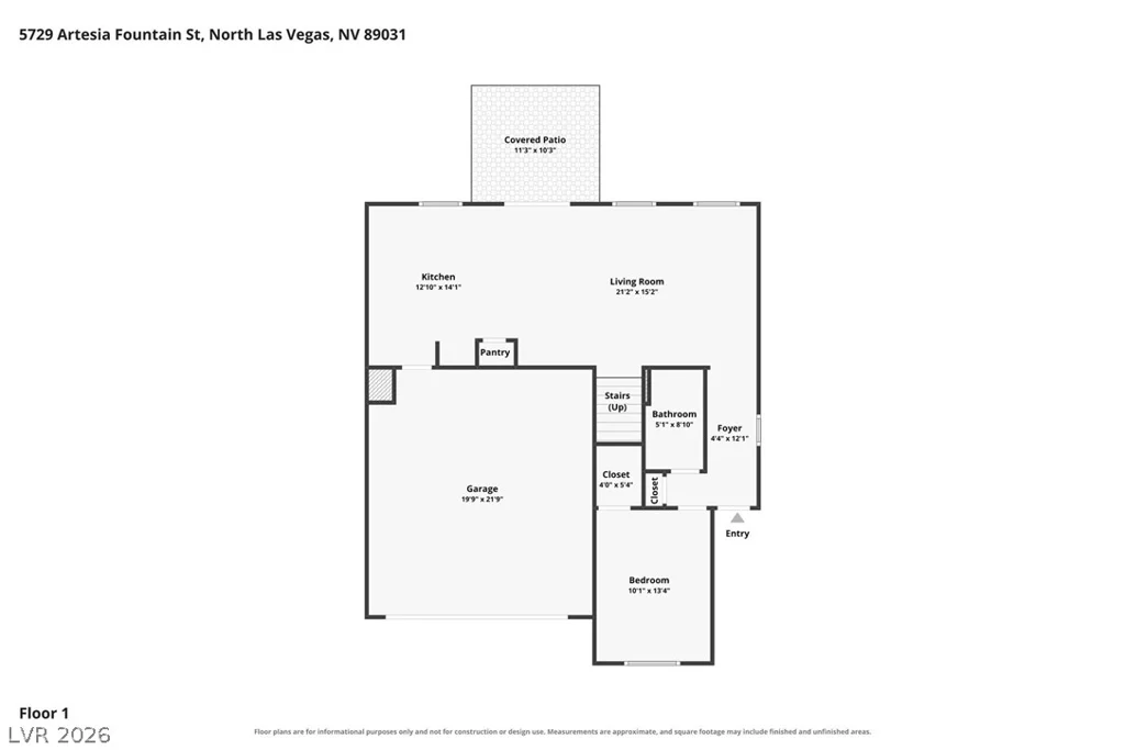 5729 Artesia Fountain, North Las Vegas, NV 89031