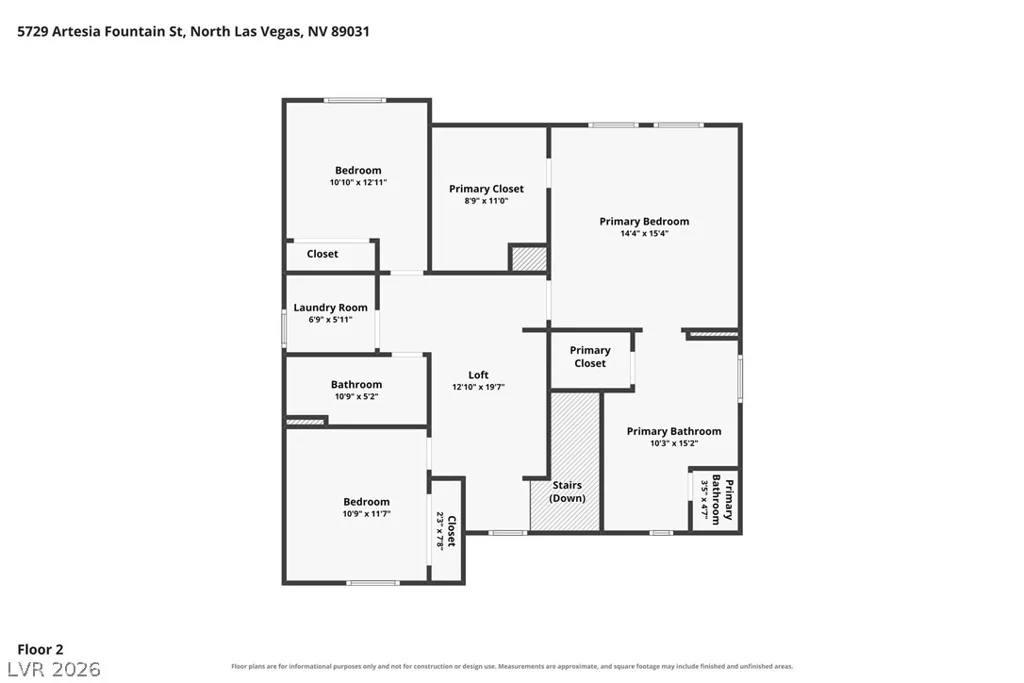 5729 Artesia Fountain, North Las Vegas, NV 89031