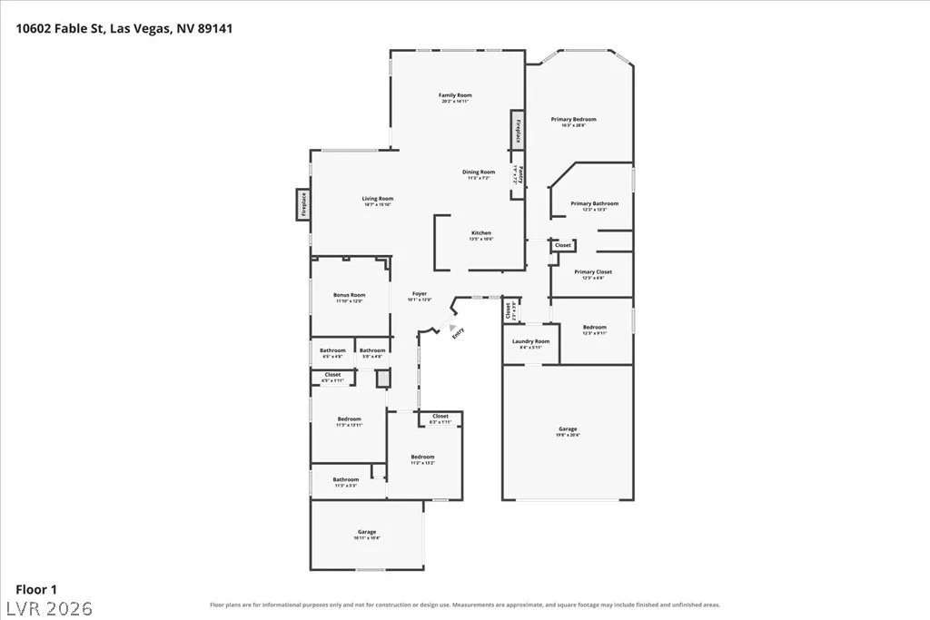 10602 Fable, Las Vegas, NV 89141