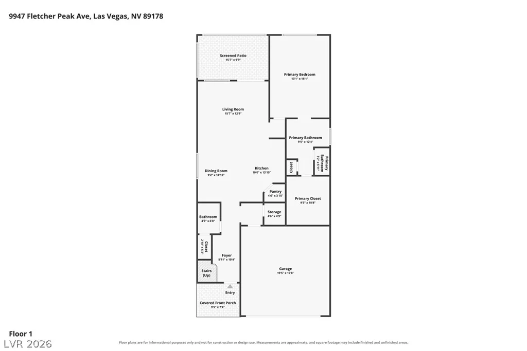 9947 Fletcher Peak, Las Vegas, NV 89178