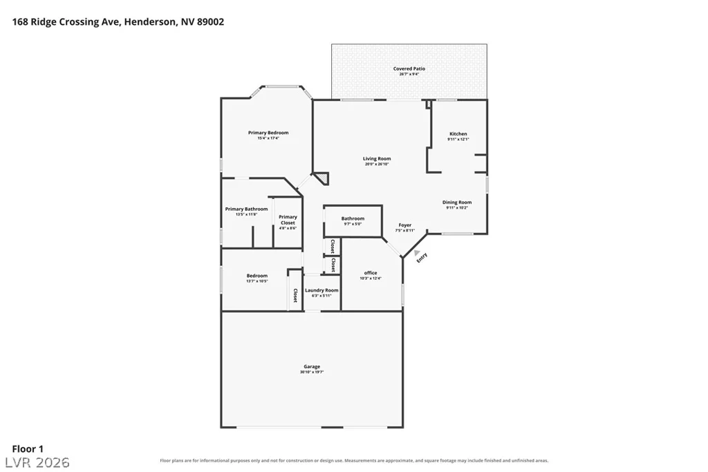 168 Ridge Crossing, Henderson, NV 89002