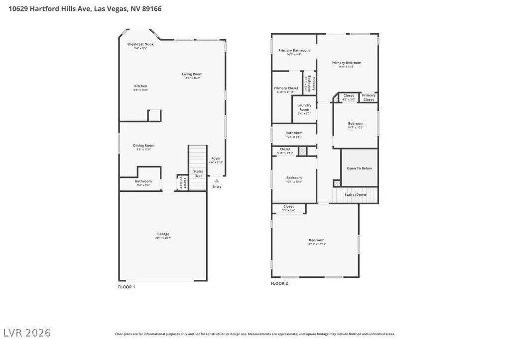 10629 Hartford Hills, Las Vegas, NV 89166