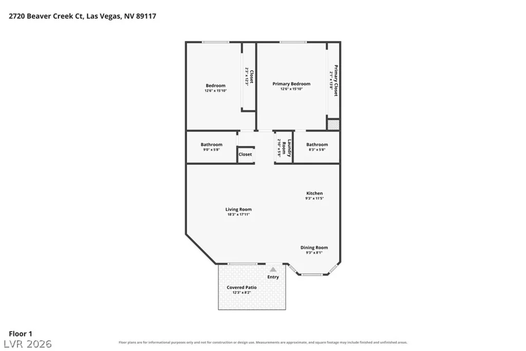 2720 Beaver Creek, Las Vegas, NV 89117