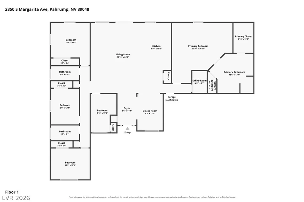 2850 Margarita, Pahrump, NV 89048