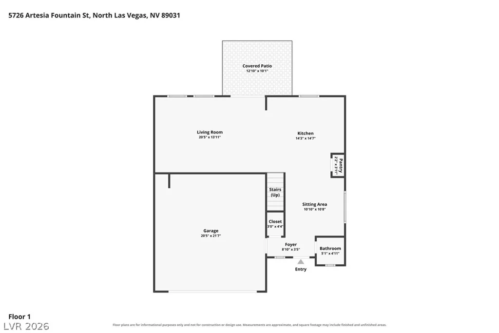 5726 Artesia Fountain, North Las Vegas, NV 89031