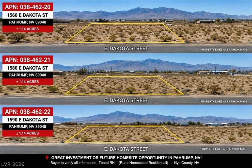 1590 Dakota, Pahrump, NV 89048