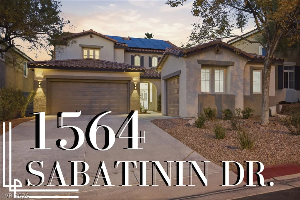 1564 Sabatini, Henderson, NV 89052