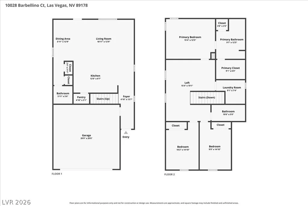 10028 Barbellino, Las Vegas, NV 89178