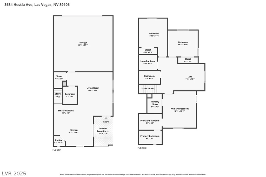 3634 Hestia, Las Vegas, NV 89106