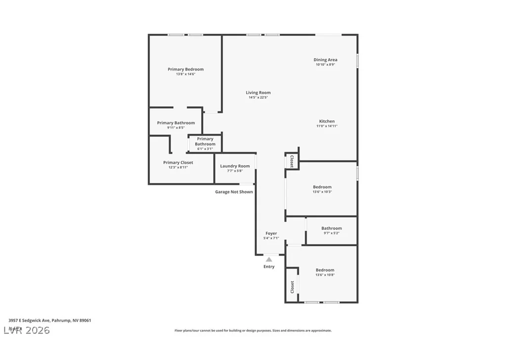 3957 Sedgwick, Pahrump, NV 89061