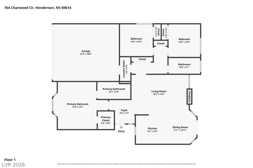 764 Charwood, Henderson, NV 89014