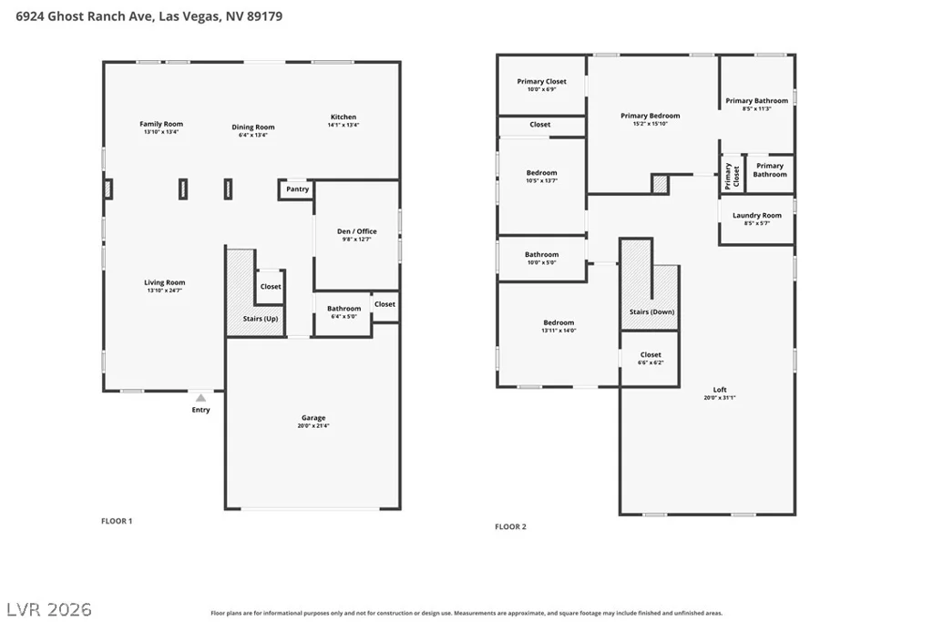 6924 Ghost Ranch, Las Vegas, NV 89179