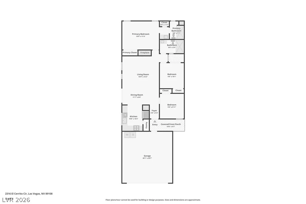 2316 El Cerrito, Las Vegas, NV 89108