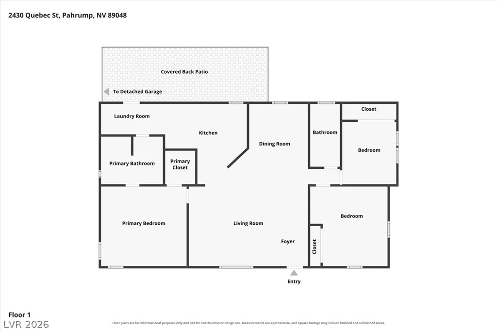 2430 Quebec, Pahrump, NV 89048