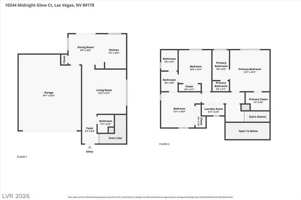 10244 Midnight Glow, Las Vegas, NV 89178