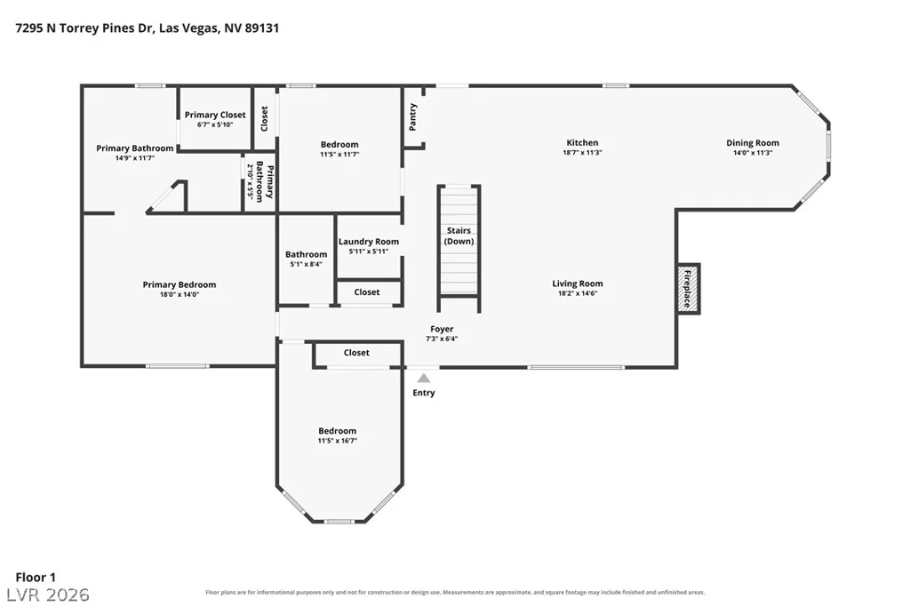 7295 Torrey Pines, Las Vegas, NV 89131