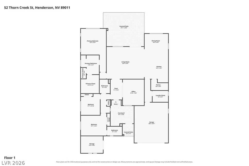 52 Thorn Creek, Henderson, NV 89011