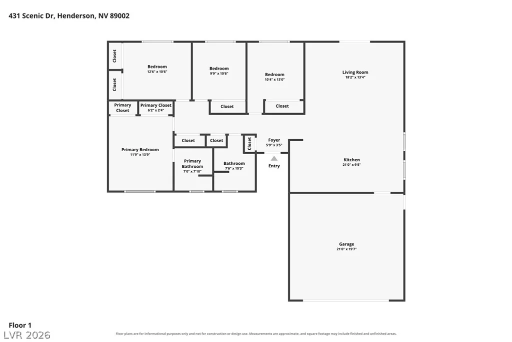 431 Scenic, Henderson, NV 89002