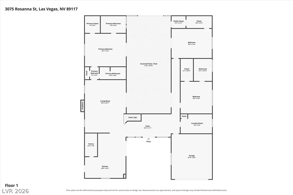 3075 Rosanna, Las Vegas, NV 89117
