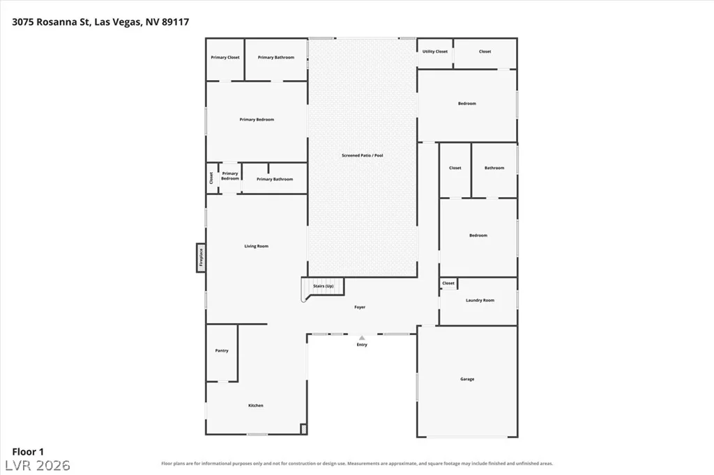 3075 Rosanna, Las Vegas, NV 89117