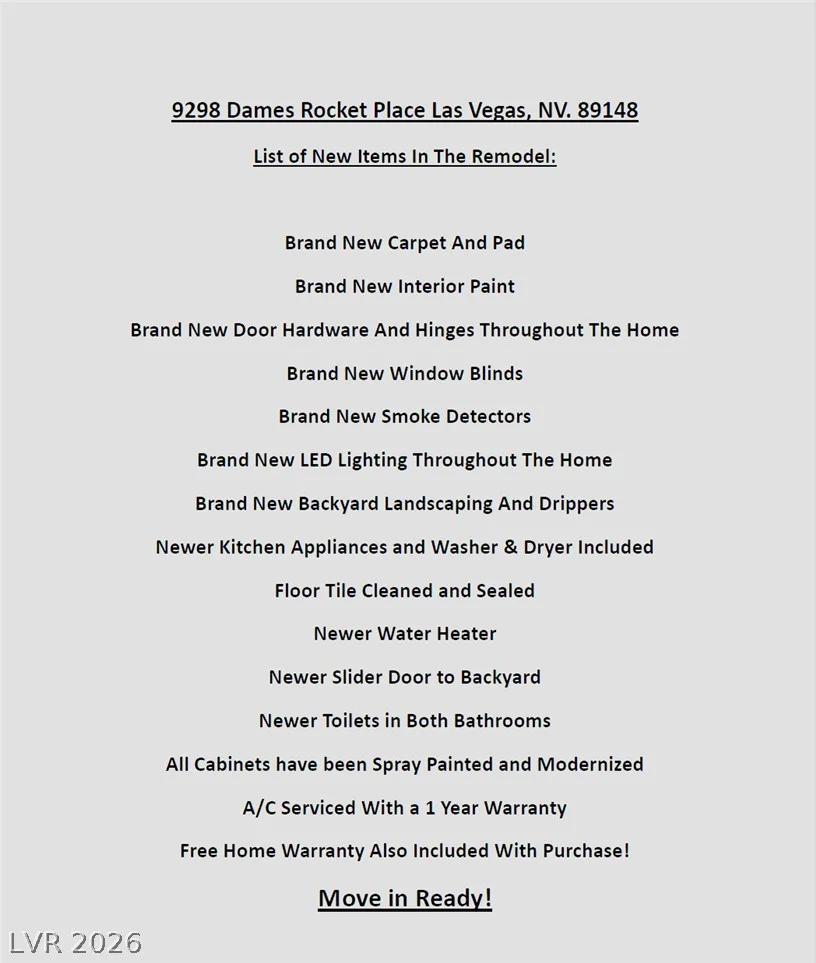 9298 Dames Rocket, Las Vegas, NV 89148