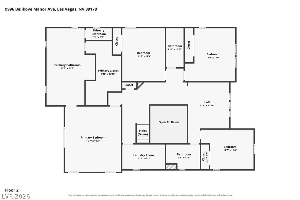 9996 Belikove Manor, Las Vegas, NV 89178