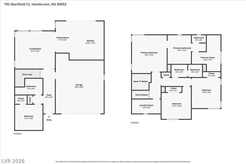 792 Marifield, Henderson, NV 89052