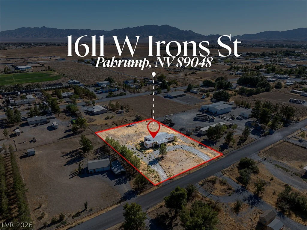 1611 Irons, Pahrump, NV 89048