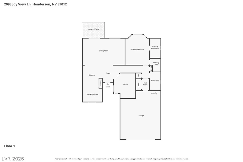 2093 Joy View, Henderson, NV 89012