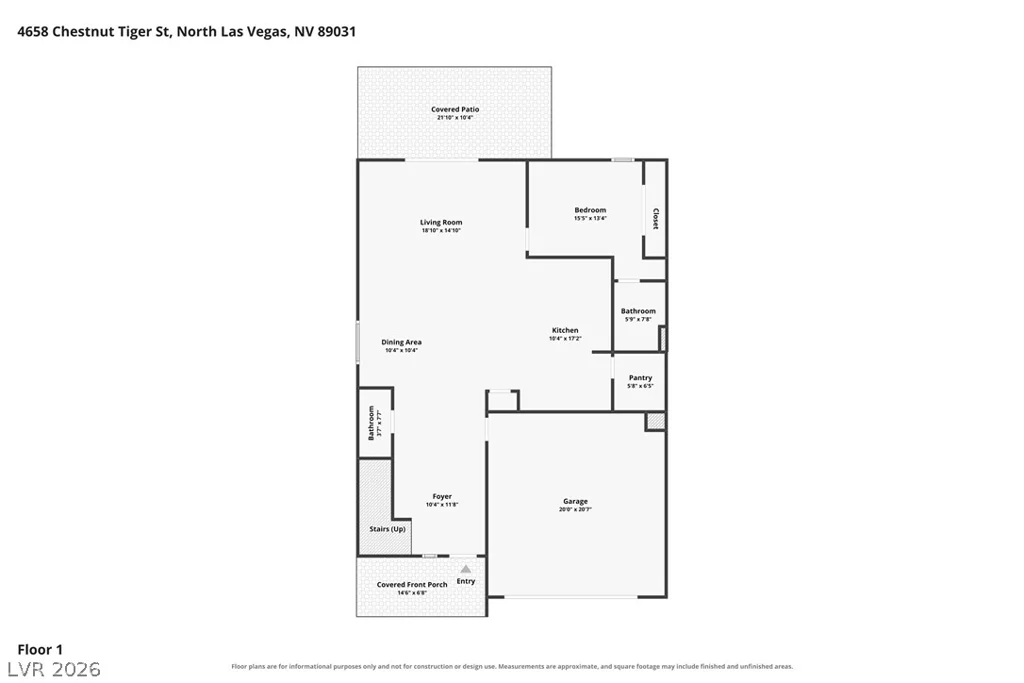 4658 Chestnut Tiger, North Las Vegas, NV 89031