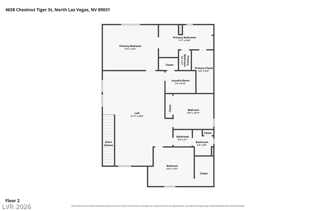 4658 Chestnut Tiger, North Las Vegas, NV 89031