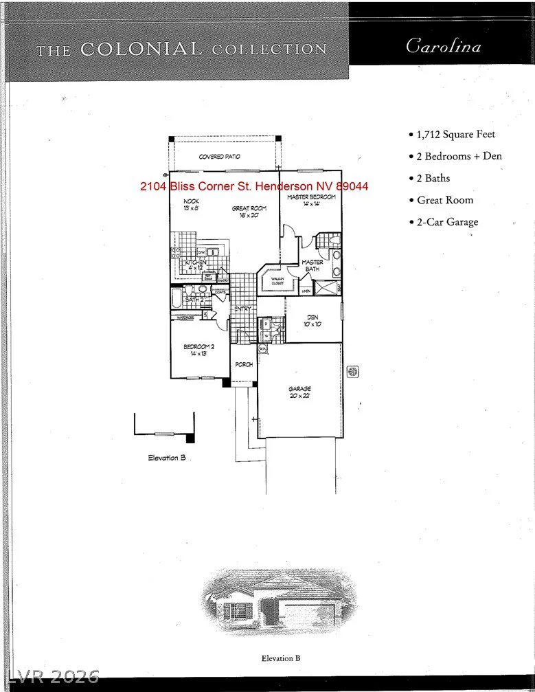 2104 Bliss Corner, Henderson, NV 89044