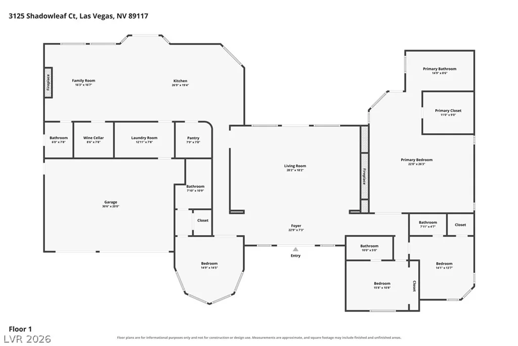 3125 Shadowleaf, Las Vegas, NV 89117