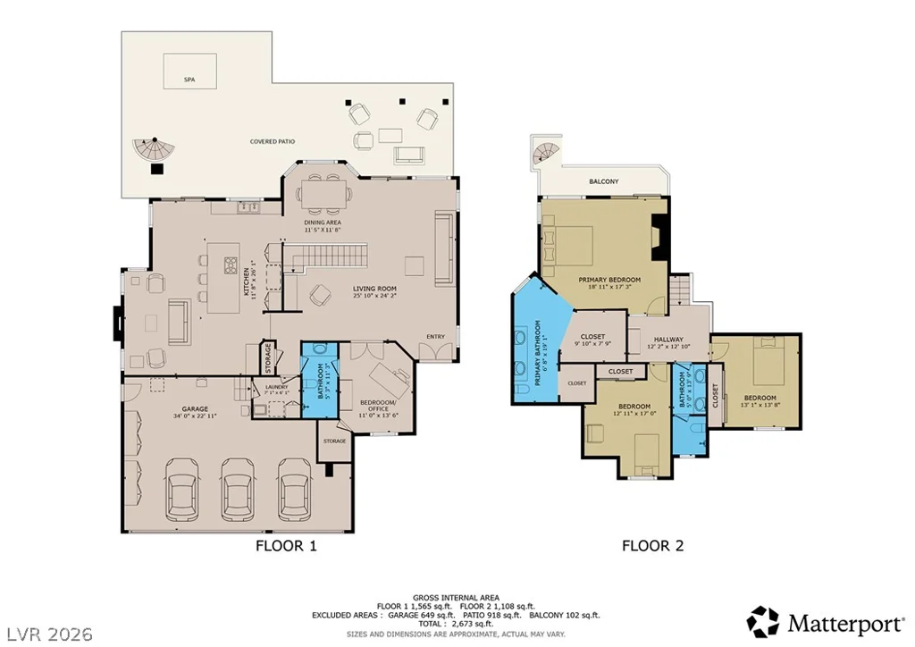 8812 Rainbow Ridge, Las Vegas, NV 89117