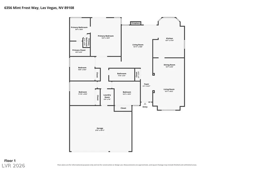 6356 Mint Frost, Las Vegas, NV 89108