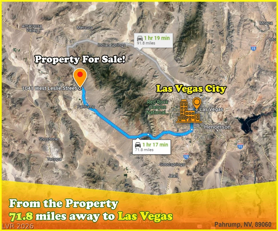 1041 Leslie, Pahrump, NV 89060