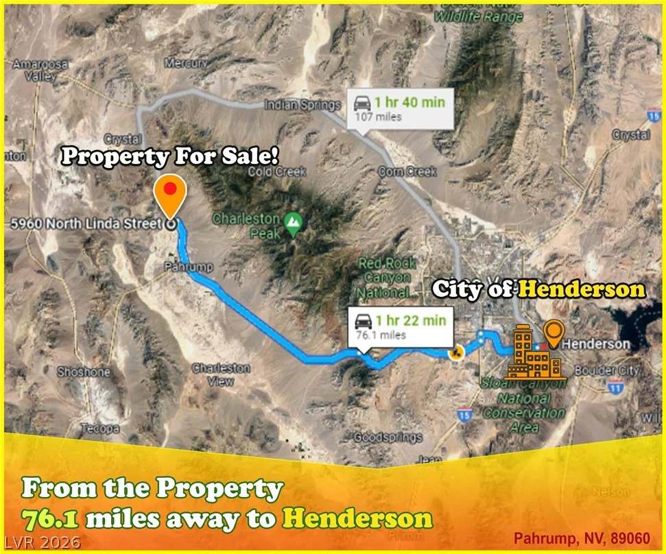 5960 Linda, Pahrump, NV 89060