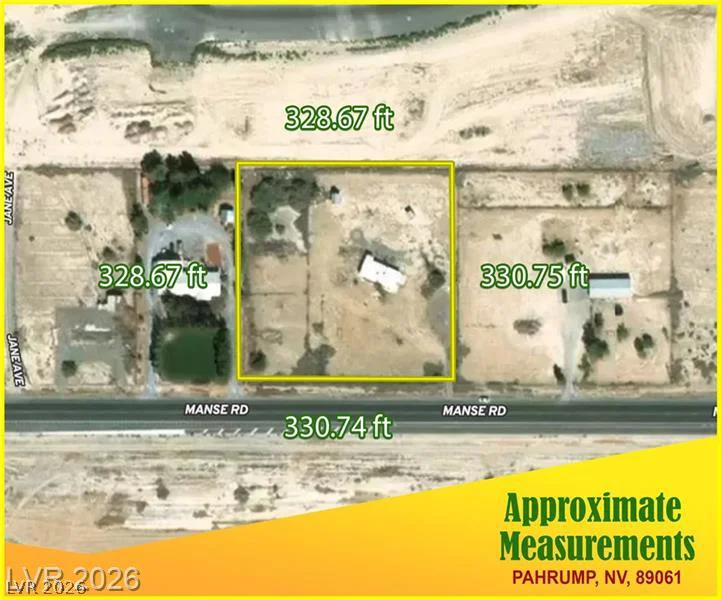 000 Linda Leslie Manse, Pahrump, NV 89060