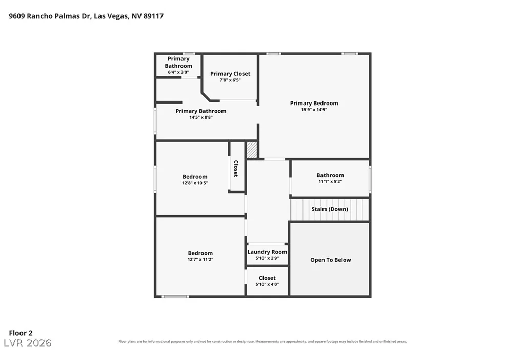 9609 Rancho Palmas, Las Vegas, NV 89117