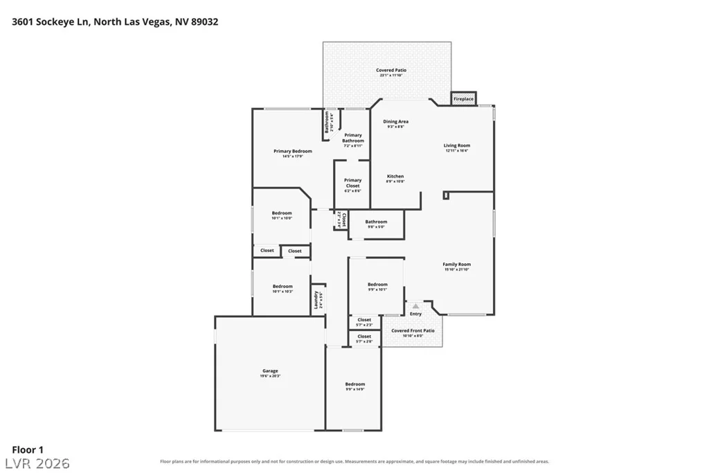 3601 Sockeye, North Las Vegas, NV 89032