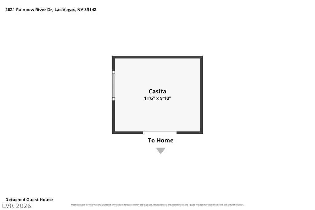 2621 Rainbow River, Las Vegas, NV 89142