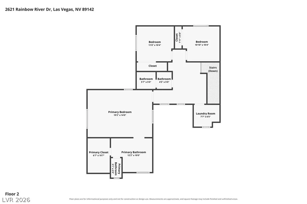 2621 Rainbow River, Las Vegas, NV 89142