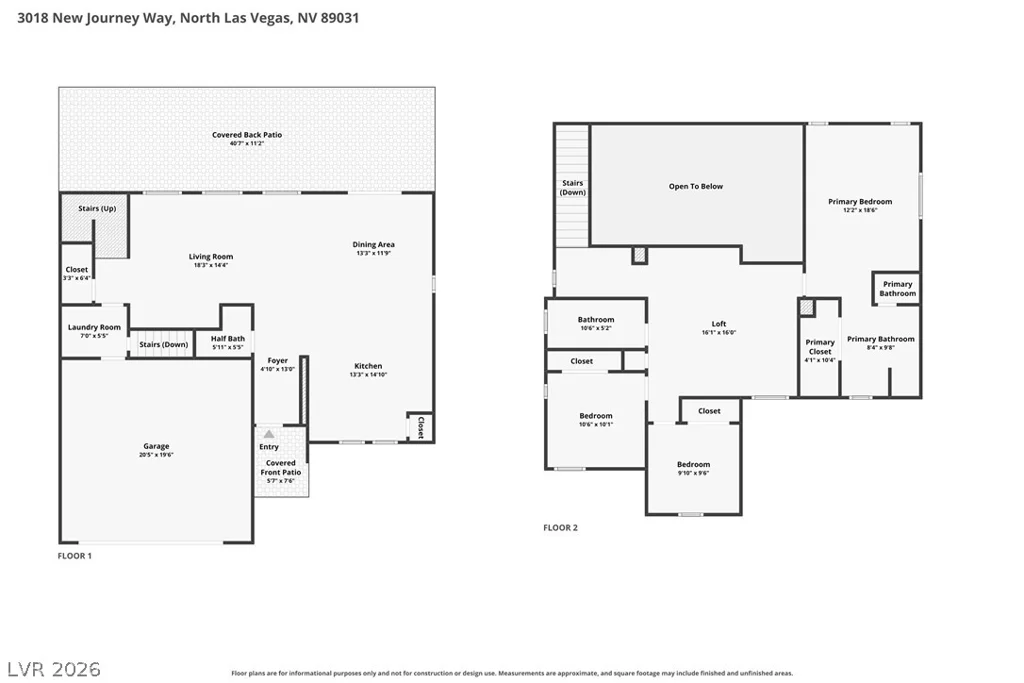 3018 New Journey, North Las Vegas, NV 89031