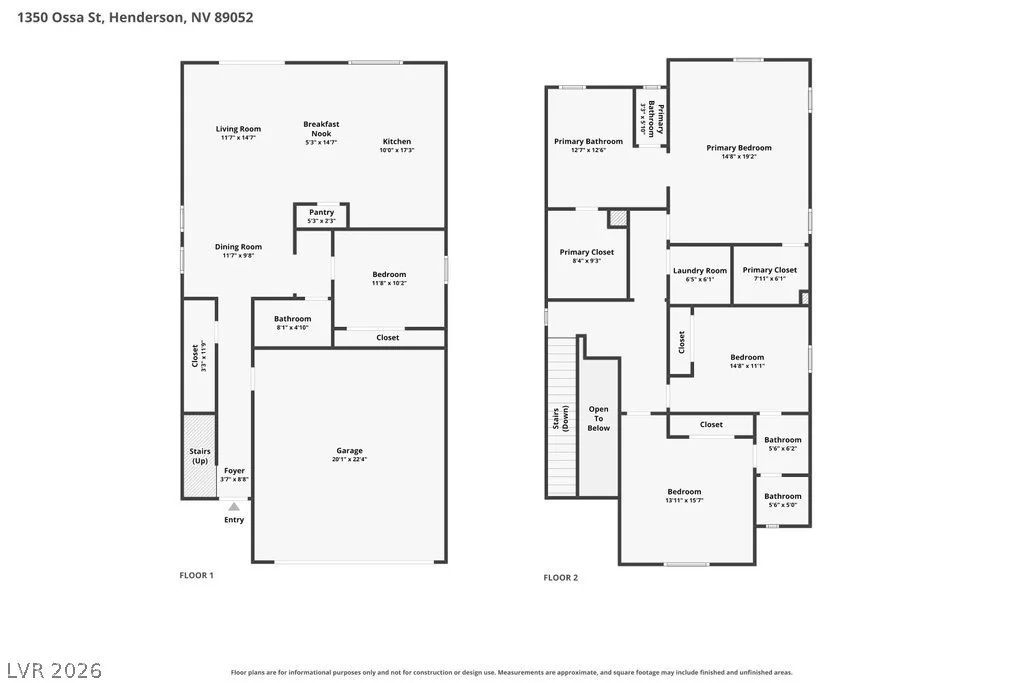 1350 Ossa, Henderson, NV 89052