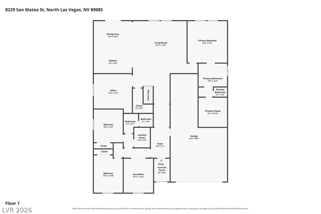 8229 San Mateo, North Las Vegas, NV 89085
