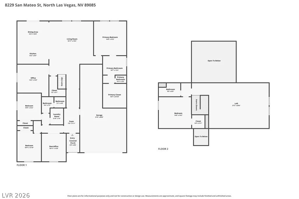 8229 San Mateo, North Las Vegas, NV 89085