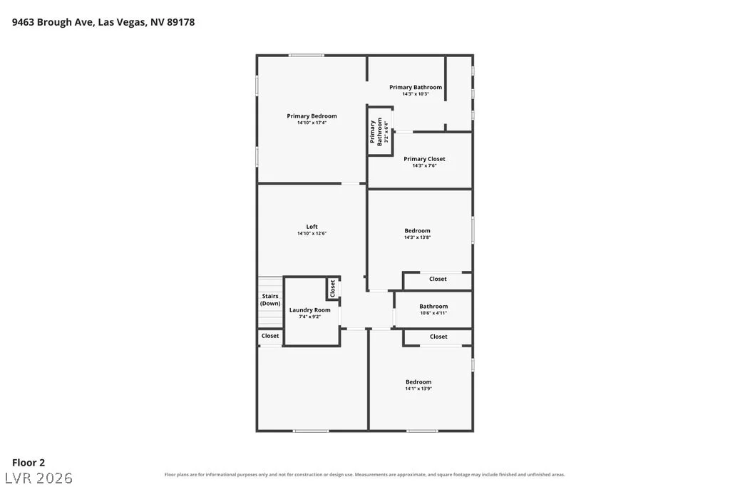 9463 Brough, Las Vegas, NV 89178