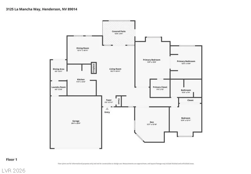 3125 La Mancha, Henderson, NV 89014