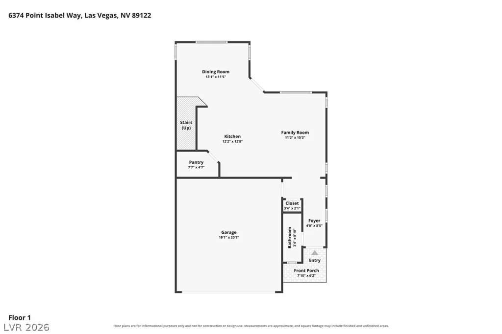 6374 Point Isabel, Las Vegas, NV 89122